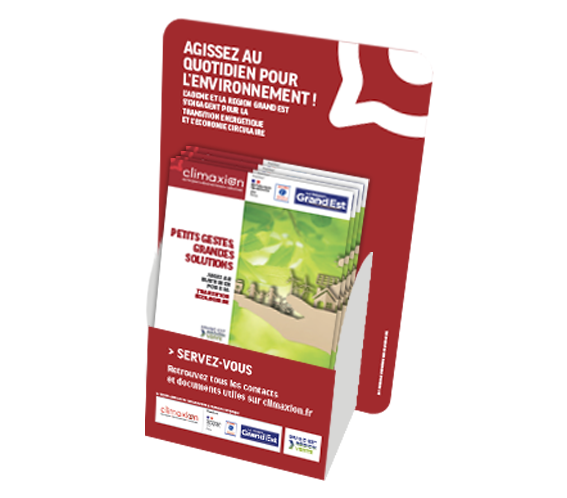 présentoir brochures
