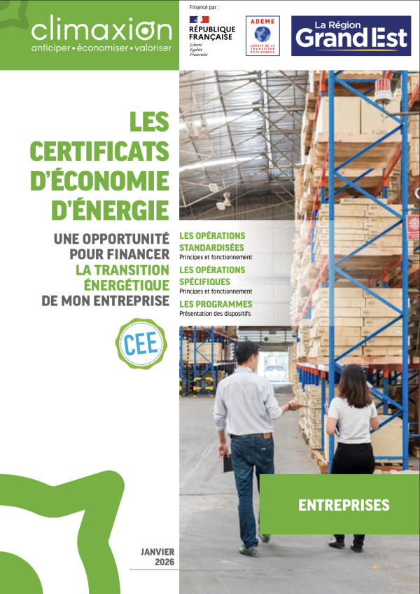 Les certificats d'économie d'énergie 2026