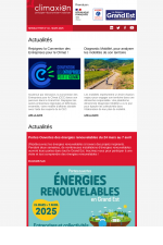 Lettre d'informations Climaxion mars 2025