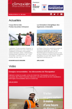 Lettre d'information Climaxion mai 2024