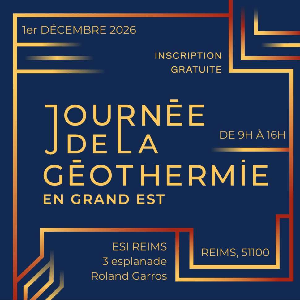 Journée de la géothermie