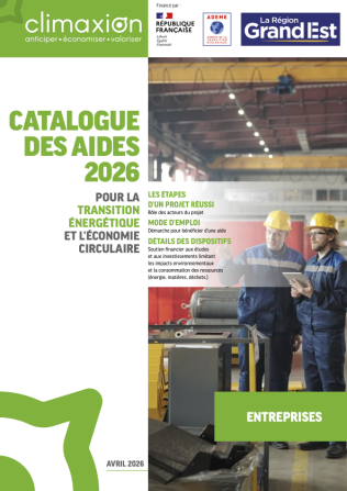 Catalogue des aides climaxion 2026 pour les entreprises