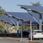 Ombrière parking photovoltaïque