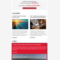 lettre d'information Climaxion janvier 2025