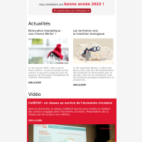 Lettre d'information janvier 2022