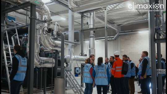 Embedded thumbnail for Visite d'une installation de récupération de chaleur fatale