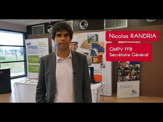 Embedded thumbnail for Autoconsommation : Nicolas Randria (GMP FFB) témoigne