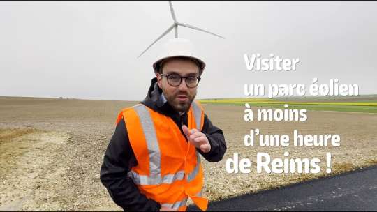 Embedded thumbnail for Visite d'un parc éolien dans les Ardennes (08)